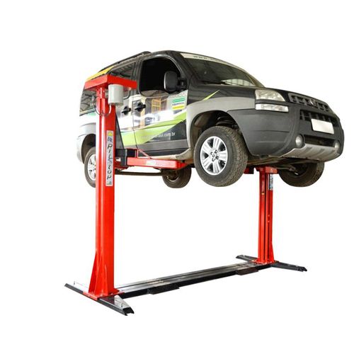 Elevador Automotivo 4    0 Toneladas Trifasico Braco Articulado 2 Motor 3 Hp Pit Stop Vermelho - Pitstop-4.0-Vm - Stahlbox