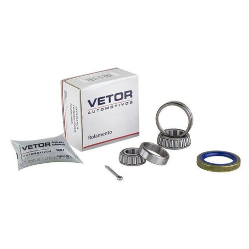 Kit de Rolamento de Roda Traseira Ford Escort 1.6 e 1.8, Verona 83 a 96. VW: Apollo 90 a 92.