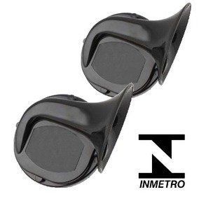 Buzina Dupla Gol Parati Fox Palio Uno  1 terminal por buzina com suporte grave e agudo