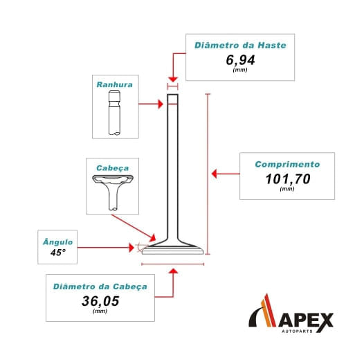 VALVULA ADMISSAO - ASIA TOWNER 800CC | DAIHATSU CHARADE