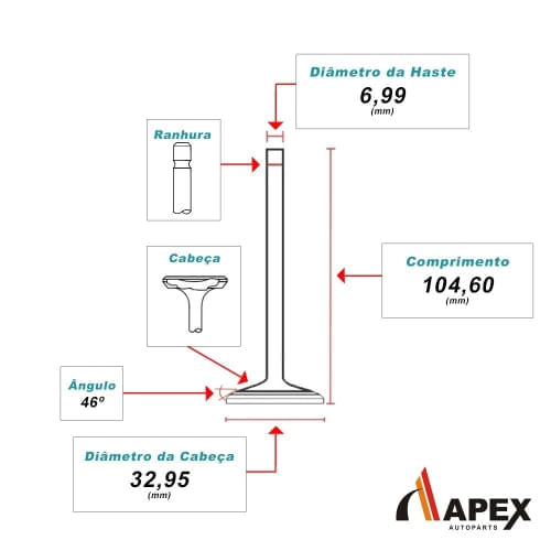 VALVULA ADMISSAO - GM CORSA 1.0 1.4 8V EFI MPFI VHC ATE 2005