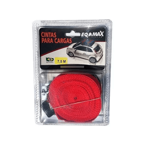 CINTA P/FIX DE RACK AÇO 7.5M C/ CARTELA 2842 EQMAX