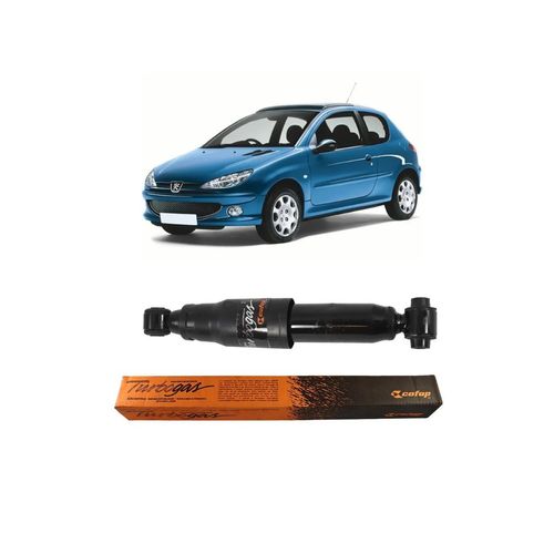 Amortecedor Traseiro  Peugeot 206 Sw Turbogás