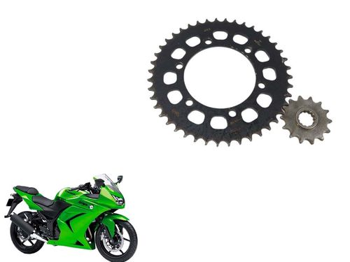 Coroa Pinhão Kawasaki Ninja 250 R Ninja250r 08-12
