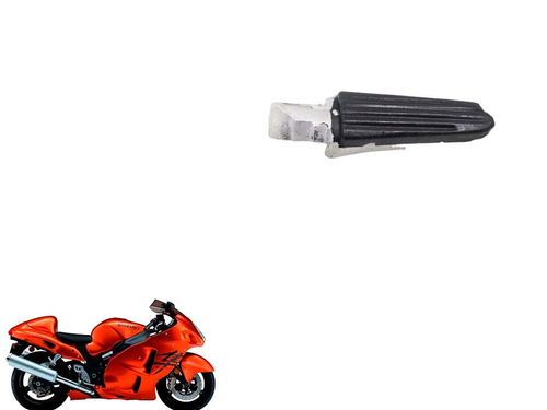 Pedaleira Traseira Direita Hayabusa 1300 1999 2008 C/detalhe