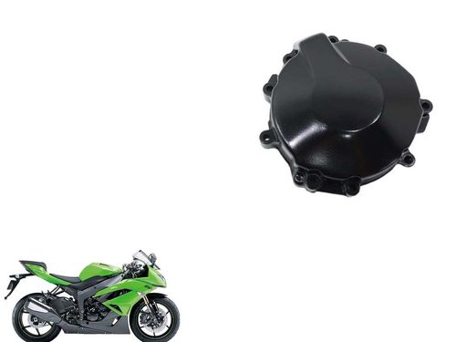 Tampa Esquerda Motor Kawasaki Zx 6 Zx6 09-12c/detalhe
