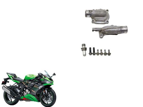 Carcaça Válvula Termostática Kawasaki Zx 6 Zx6 19-24