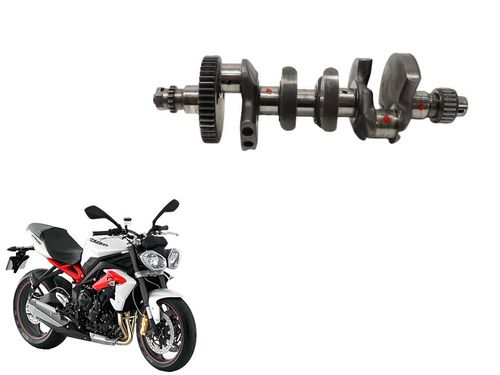 Virabrequim Triumph Street Triple 675 13-15c/avaria