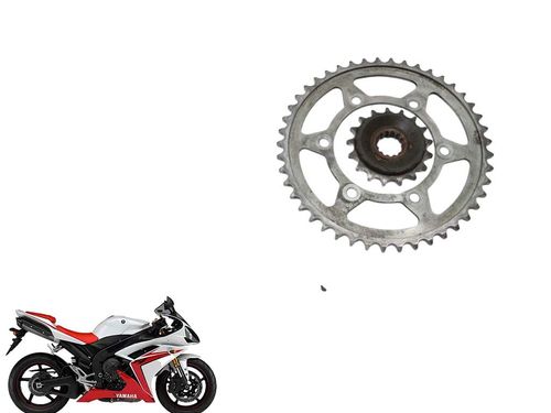 Coroa+pinhão R1 /yzf R1 Yzf R1 2007 2008