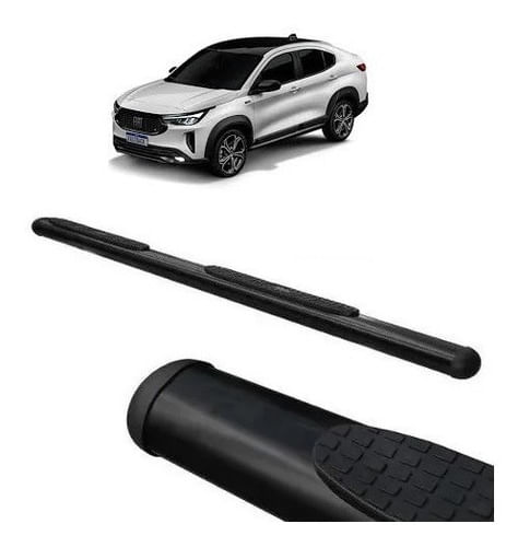 Estribo Fiat Fastback Oval Preto