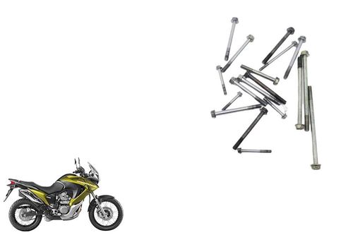 Kit Parafuso Carcaça  Motor Honda Xl 700 V Transalp 11-12