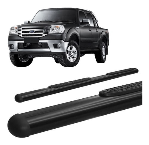 Estribo Ranger 1995 A 2012 Oval Oblongo Preto C D