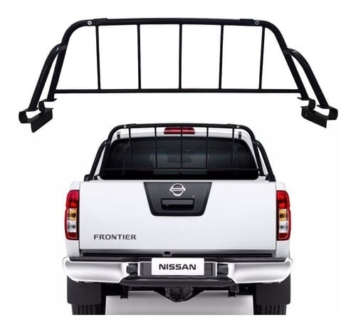 Grade Vigia Frontier 2008 Até 2016 C/suporte Preto