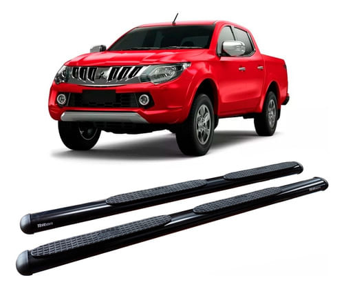 Estribo L200 Triton 17 2020 Oval Oblongo Preto