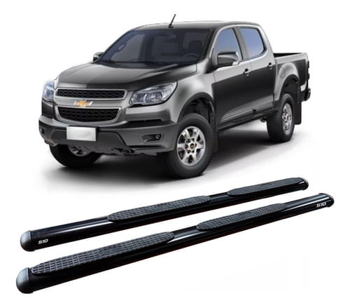 Estribo S10 2012 A 2020 Oval Oblongo Preto C D