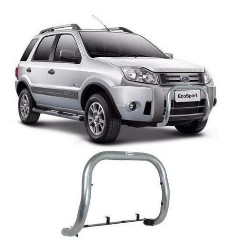 Para-choque De Impulsão Pci Ecosport 2003 A 2012 Cromado