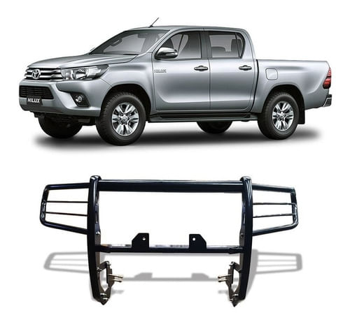 Para-choque De Impulsão Hilux 18 C/base Guincho