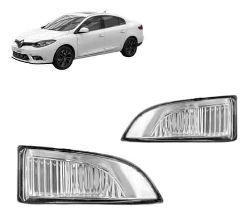 Pisca Seta Retrovisor Fluence Esquerdo 2010 A 2017 Motorista