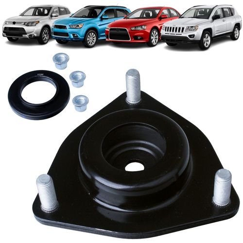 Coxim Amortecedor Dianteiro C/ Rolamento Mitsubishi Lancer ASX Outlander / Jeep Compass
