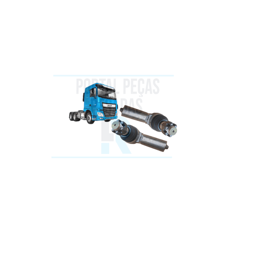 kit Terminal Direcao Daf Xf Ftt 530 M38x1,5 direito esquerdo