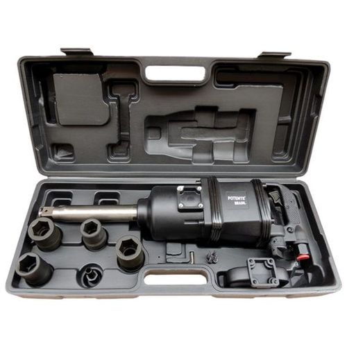 Chave de Impacto Pneumática 1"3200 N.m > 326,5 Kgf.m > 1623Ft-lb C/ Maleta e Soquetes