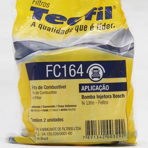 Filtro Combustível Tecfil fc164 1457431169 - bf700