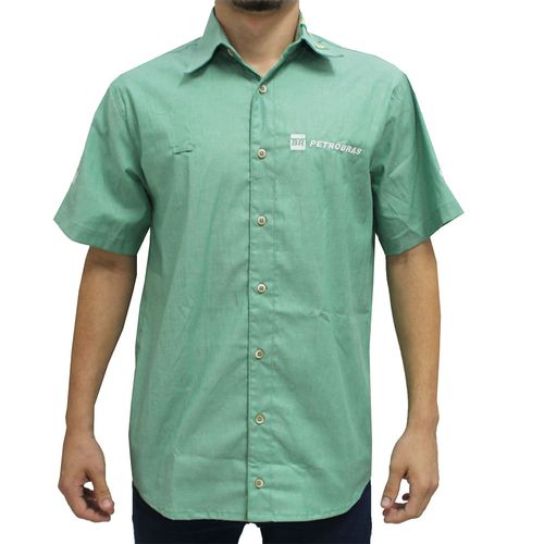 Camisa Social Gerente Manga Curta Masculina GG – BR Pista