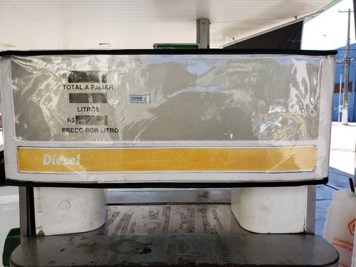 Capa para bomba de combustível pro diesel gasolina retangular / UN / Rm capas