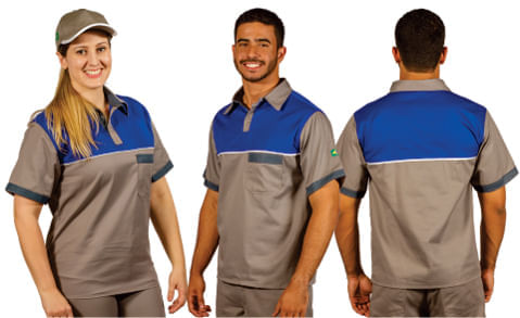 camisa front line azul g 4   / UN / Macrolub