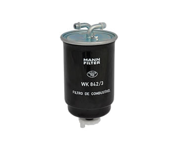 Filtro de combustível diesel blindado com dreno wk 842/3  - Mann