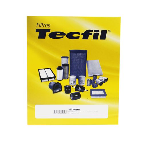Kit filtro de combustível pec 3063 scania g280, g320 e g360 motor 9.3 dc 09  / UN / Tecfil