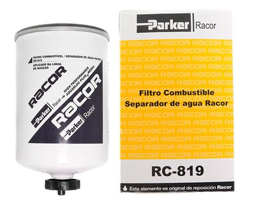 filtro separador combustível rc 819 água valtra bh200    / UN / Parker