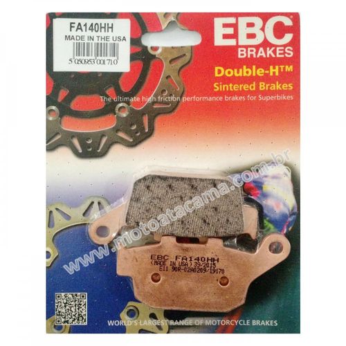 Pastilha Ebc- Fa140hh/ Fa496hh Tiger 800 Traseiro
