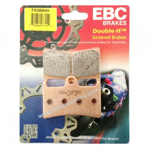 Pastilha Ebc - Fa380hh Supertenere1200 (2 Discos Dianteiro)