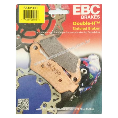 Pastilha Ebc - Fa181hh  Gs1200 Ar/ Ktm990 /enduro Traseiro