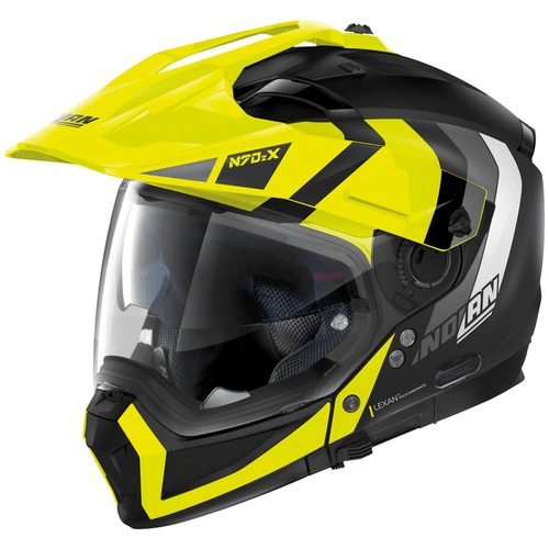 capacete Nolan N70-2x Decurio Amarelo/preto Fosco (30)