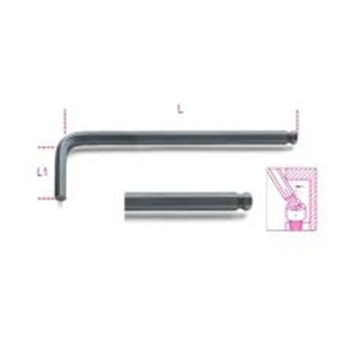 Chave Allen Hexagonal Abaulada 03.0Mm - 96Bp-3 - Beta