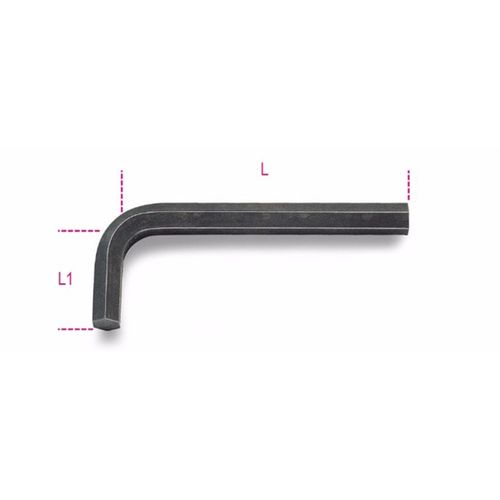 Chave Allen Hexagonal 09.0Mm - 96N-9 - Beta