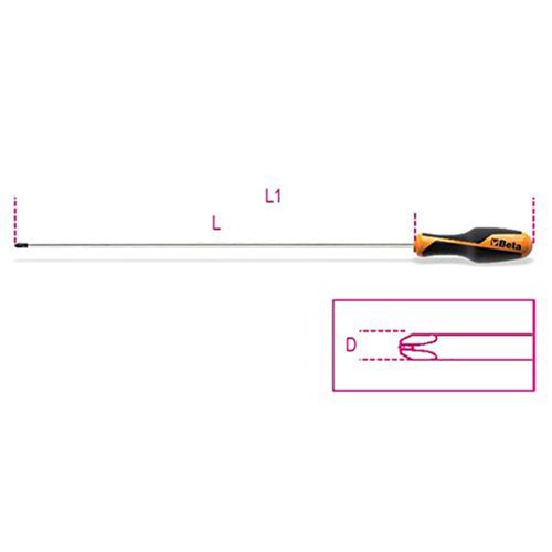 Chave Phillips (1 X 4,5  X 400) - 1262L-1X4.5 - Beta