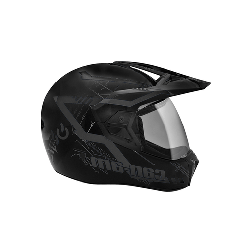 capacete ENDURO (C/ VISEIRA) CAN-AM PRETO