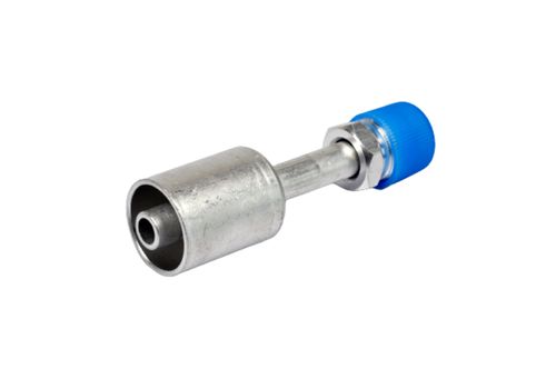 Emenda Aluminio 08mm Valvula De Servico R134a Sem Clip