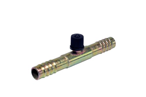 Conexao Reta Macho Aluminio 10mm Spring Lock Com Clip