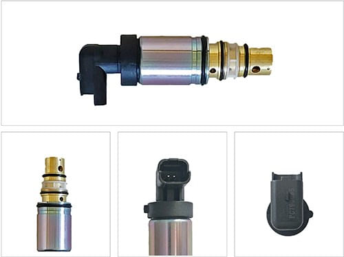 valvula Torre Controle Compressor Sanden 6c12 Citroen C4 Pallas / C5 / Land Rover Discovery4 / Peugeot 9,4m