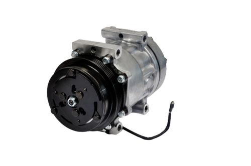 Compressor Sanden 7h15 (4 Pass) Case/new Holland Polia 4pk12v Importado