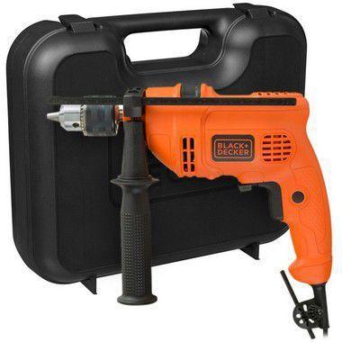 Furadeira de Impacto Reversivel 1/2 - 560w - 220v com maleta - TM555KB2 - Black & Decker