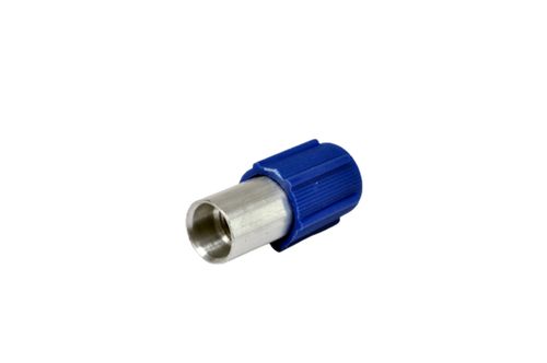 Conexao Reta Femea Aco 06mm O'ring Valvula De Servico R134a Com Clip