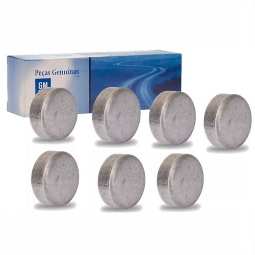 Kit 7 Selos do Bloco do Motor Original Agile Astra Corsa Celta Cobalt Spin Onix Sonic Prisma Montana Meriva Zafira Captiva S10 Blazer