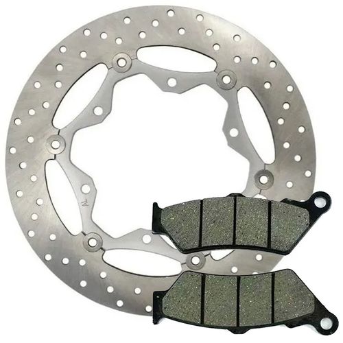 Disco Freio Xt 660 + Pastilha Freio Dianteira  Stona