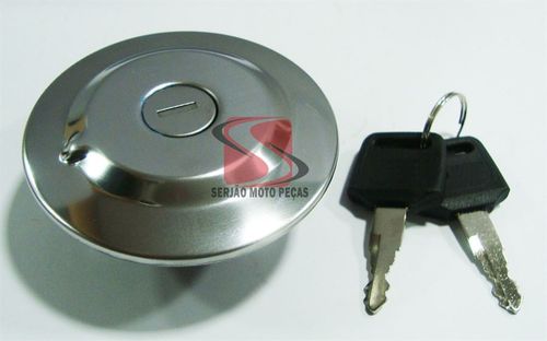 Tampa Combustível Tanque C/ Chave Ybr125, Factor125, Fazer150, Xtz250 Lander 2005 até 2016