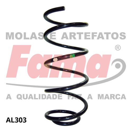 MOLA SUSPENSAO DIANTEIRA / PALIO WEEKEND 01-  ADV EXC LOCKER / FAMA AL303